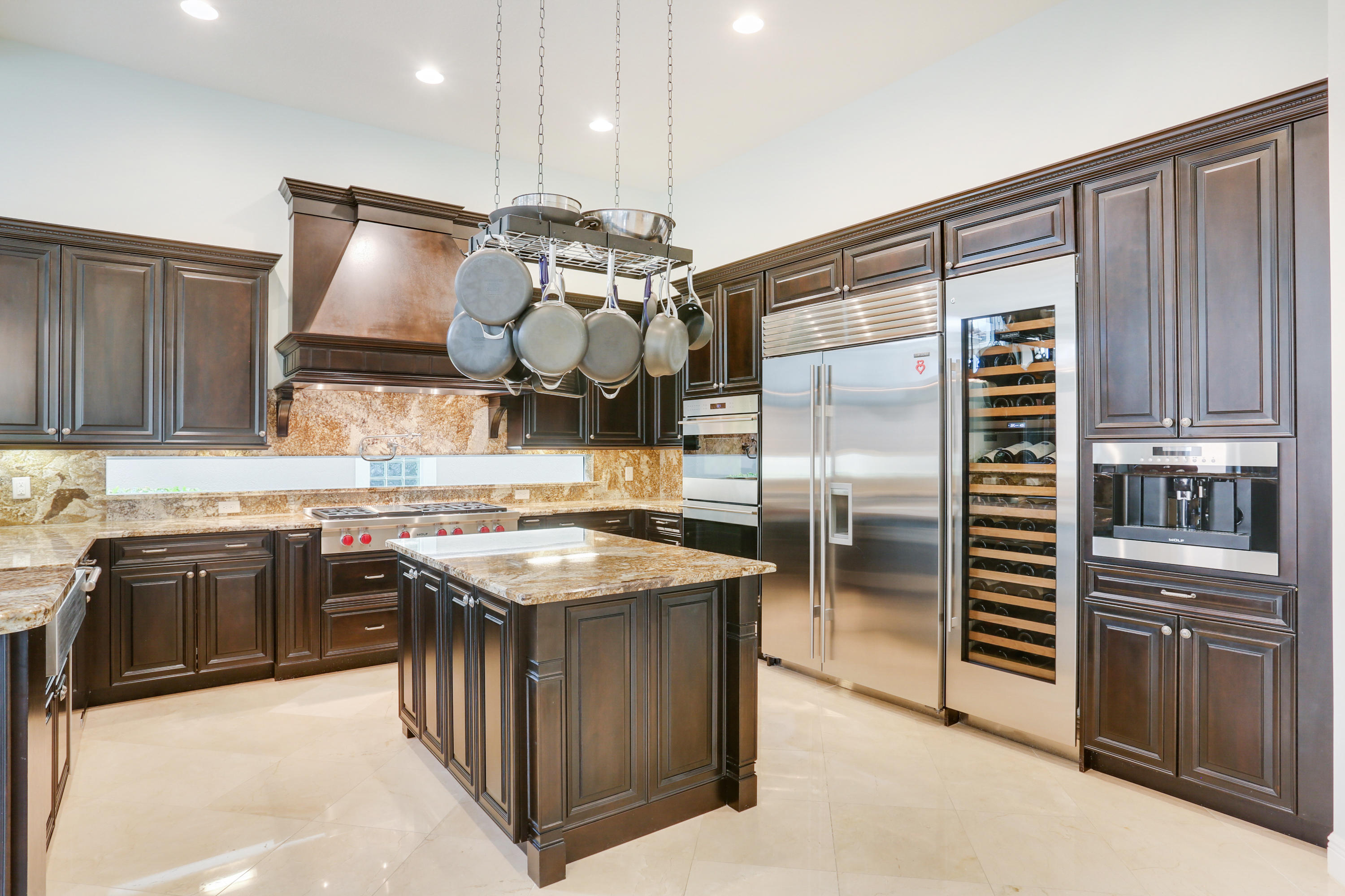 6447 Bellamalfi Street Boca Raton, FL 33496 - Photo 10 of 27 Kitchensubzerofrigwine