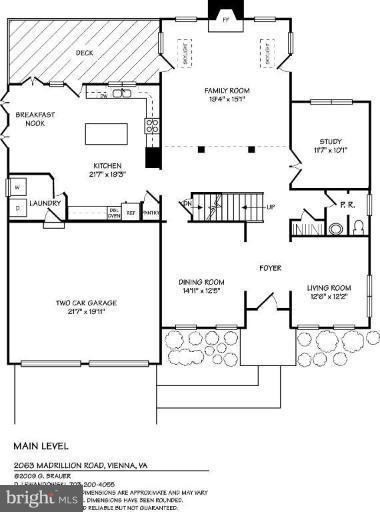 2063 Madrillon Road Vienna, VA 22182 - Photo 22 of 24 Floor Plan #1
