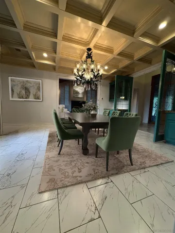 a view of a golf course with a trees