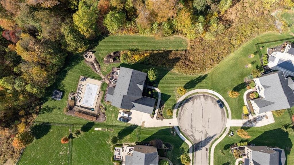 204 Durrow Court Mars, PA 16046 - Photo 23 of 24 an aerial view of a house with outdoor space swimming pool and mountains