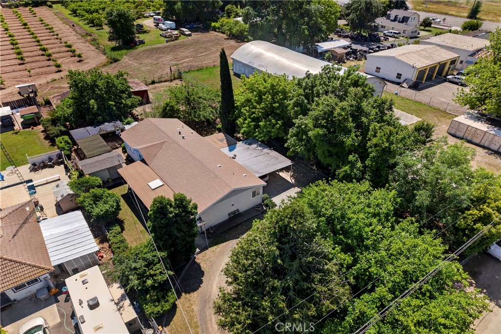 32 Sheldon Avenue Gridley, CA 95948 - Photo 65 of 75 an aerial view of a house with garden space and street view
