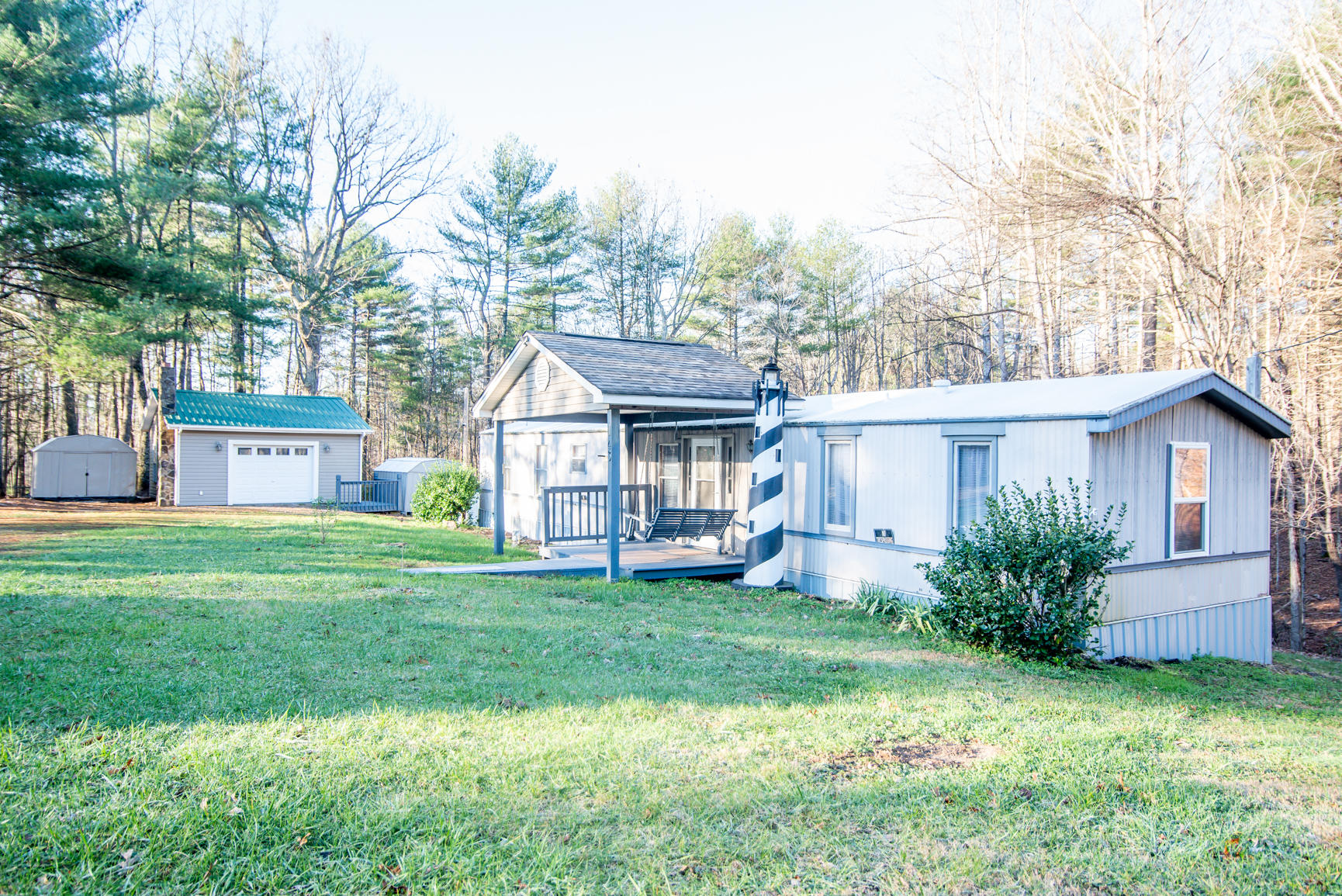 143 Sunset Ridge Road Callaway, VA 24067 - Photo 1 of 42 a view of a house with backyard and garden