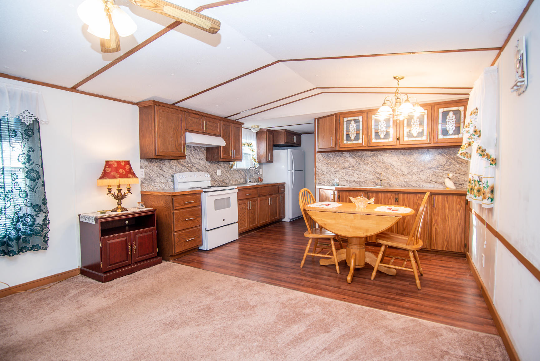 143 Sunset Ridge Road Callaway, VA 24067 - Photo 25 of 42 a view of a dining room with furniture and wooden floor
