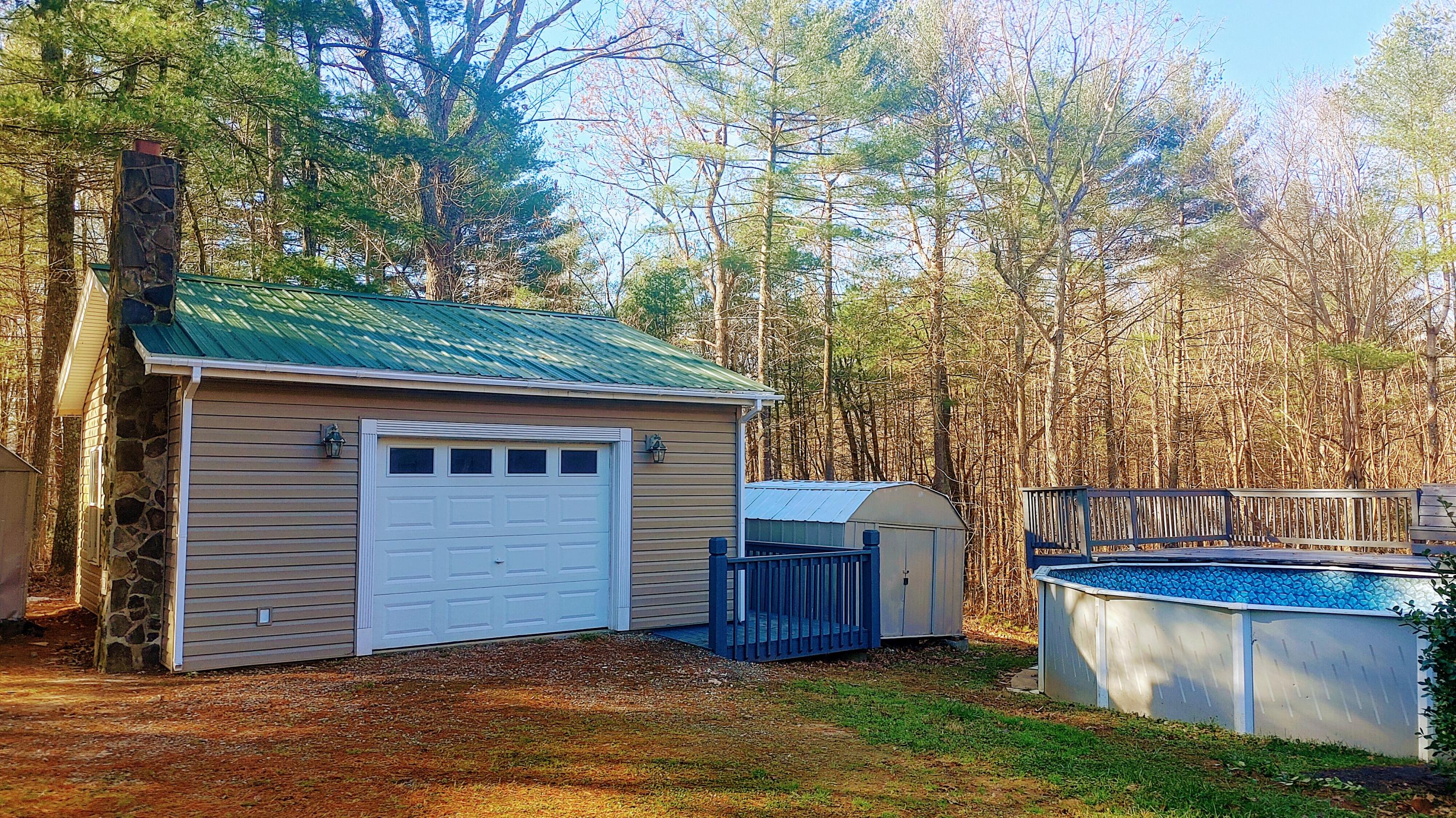 143 Sunset Ridge Road Callaway, VA 24067 - Photo 3 of 42 a view of backyard of house