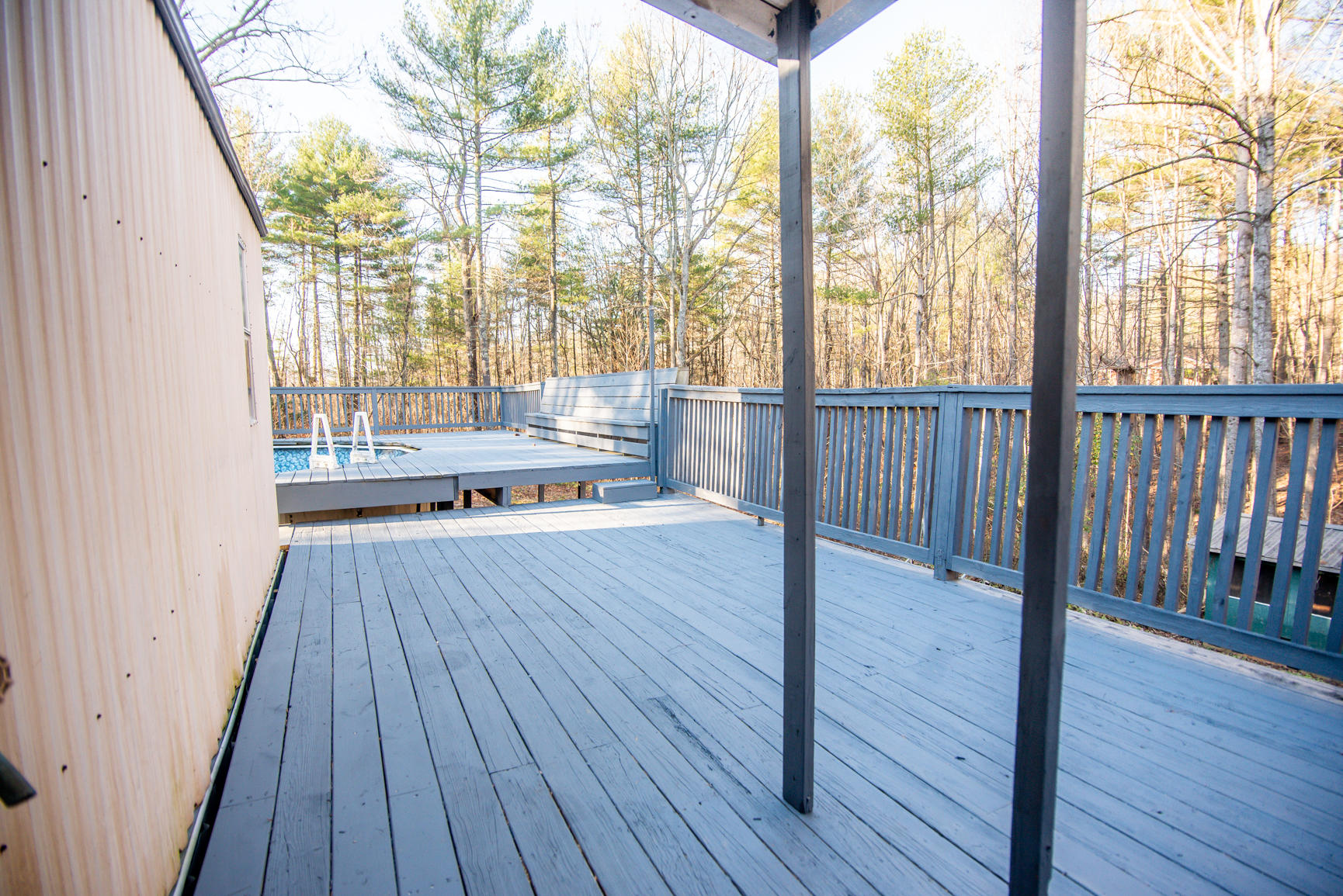 143 Sunset Ridge Road Callaway, VA 24067 - Photo 40 of 42 a view of balcony with wooden floor