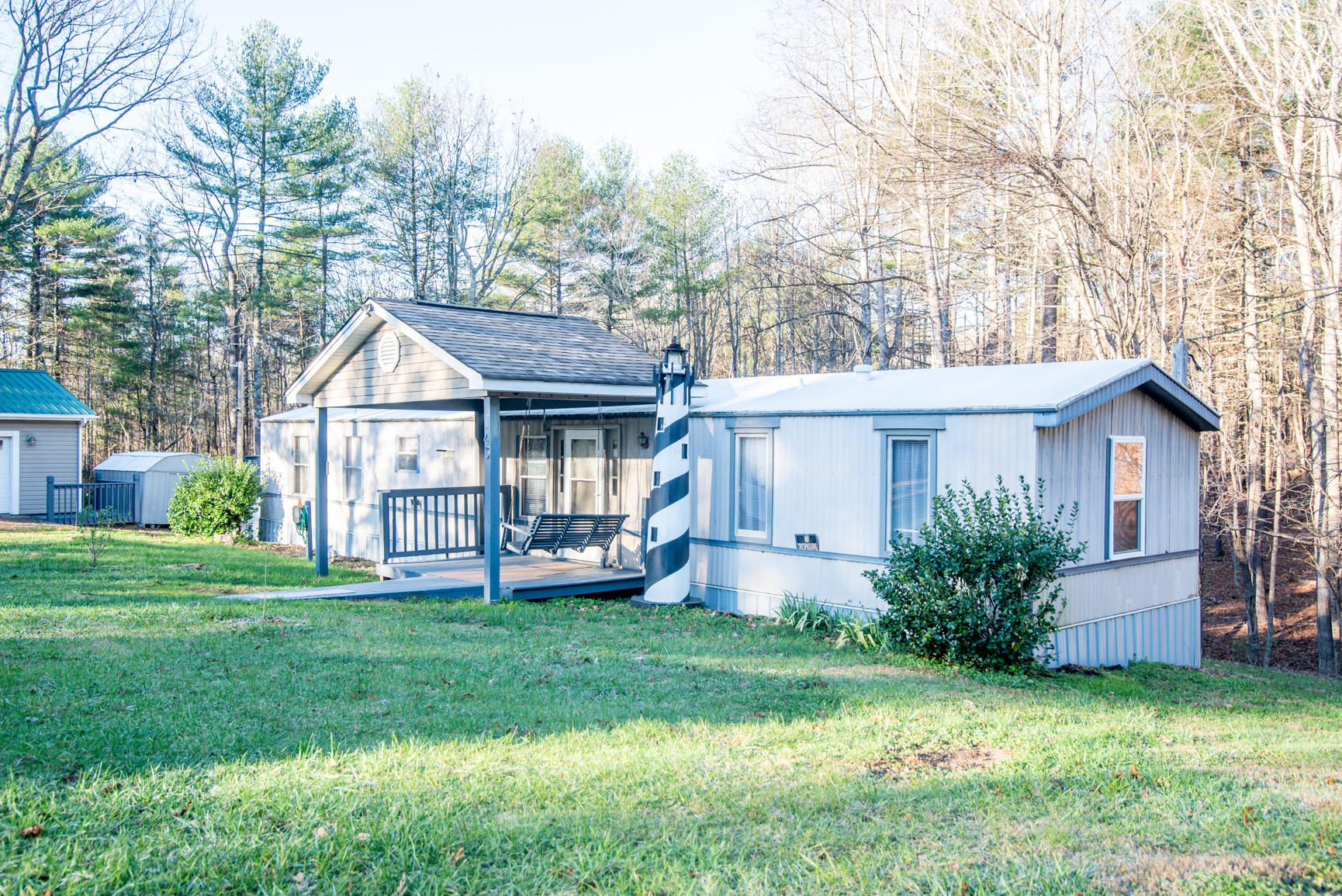 143 Sunset Ridge Road Callaway, VA 24067 - Photo 5 of 42 front view of a house with a yard