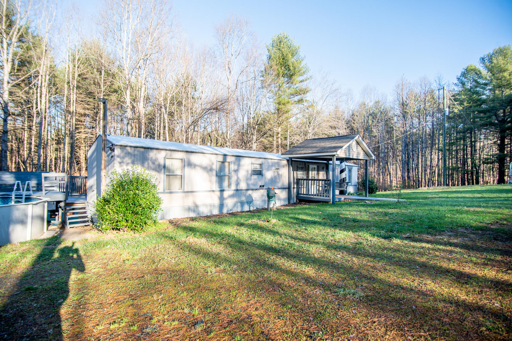 143 Sunset Ridge Road Callaway, VA 24067 - Photo 7 of 42 a view of a house with backyard and sitting area
