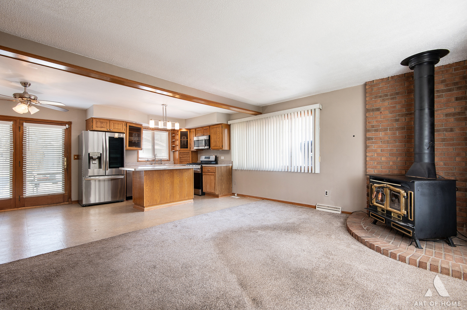 3034 190th Street Lansing, IL 60438 - Photo 5 of 25 a view of kitchen with furniture and refrigerator