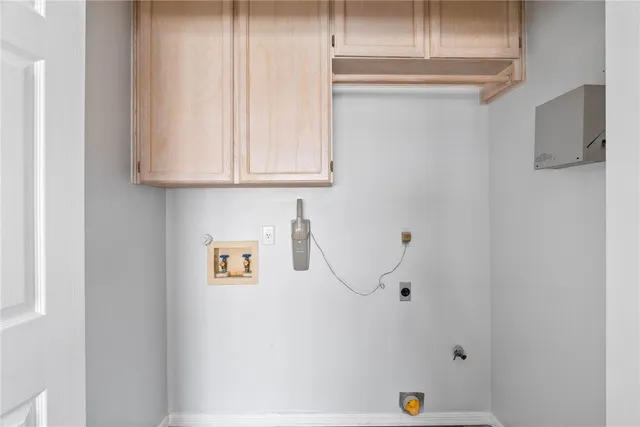 a white cabinet door in a room