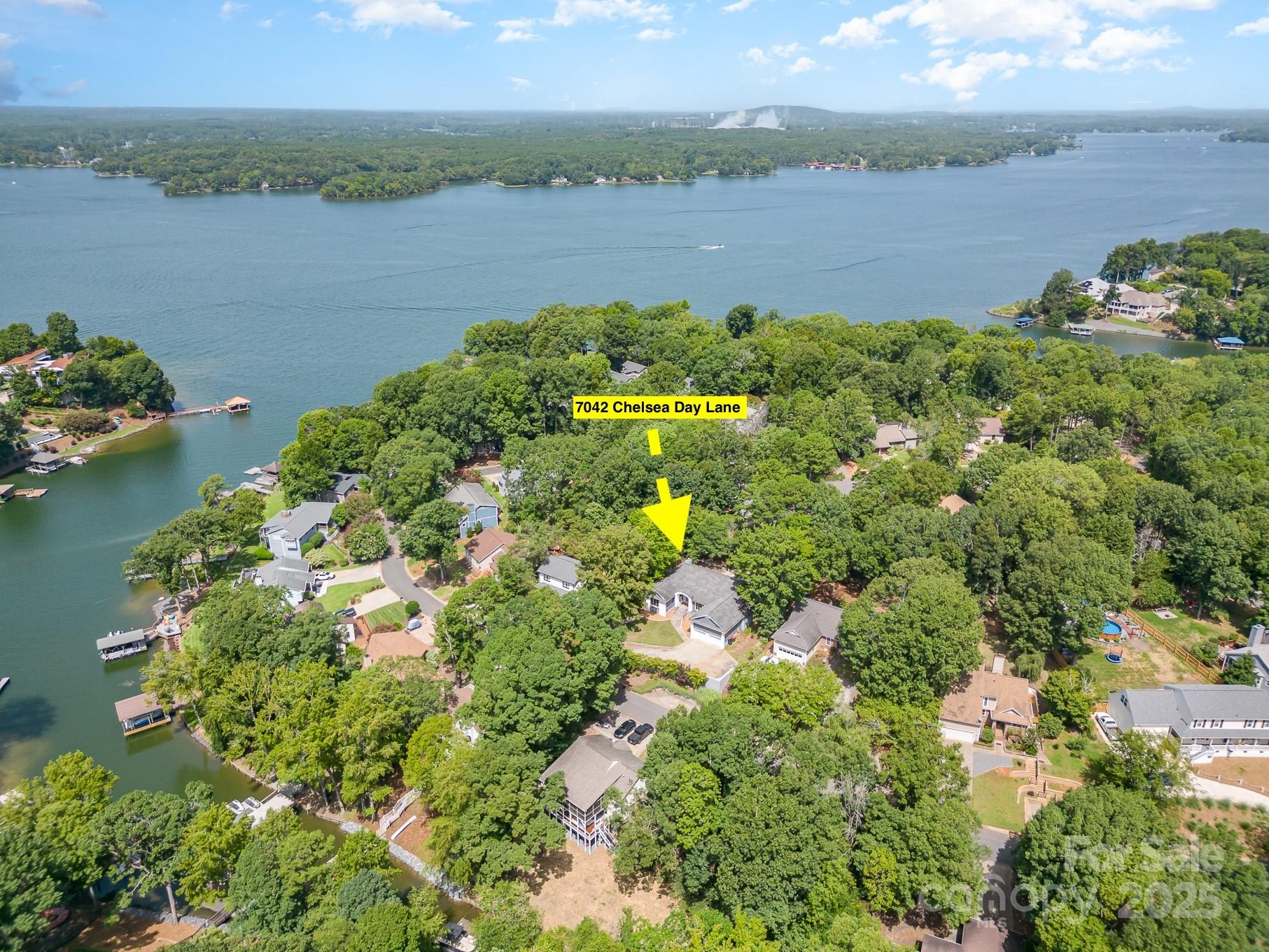 7042 Chelsea Day Lane Tega Cay, SC 29708 - Photo 33 of 40 a view of a lake with a lake