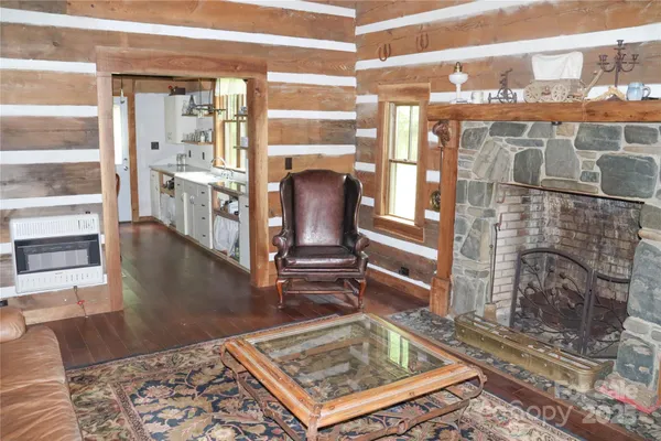a view of living room with furniture
