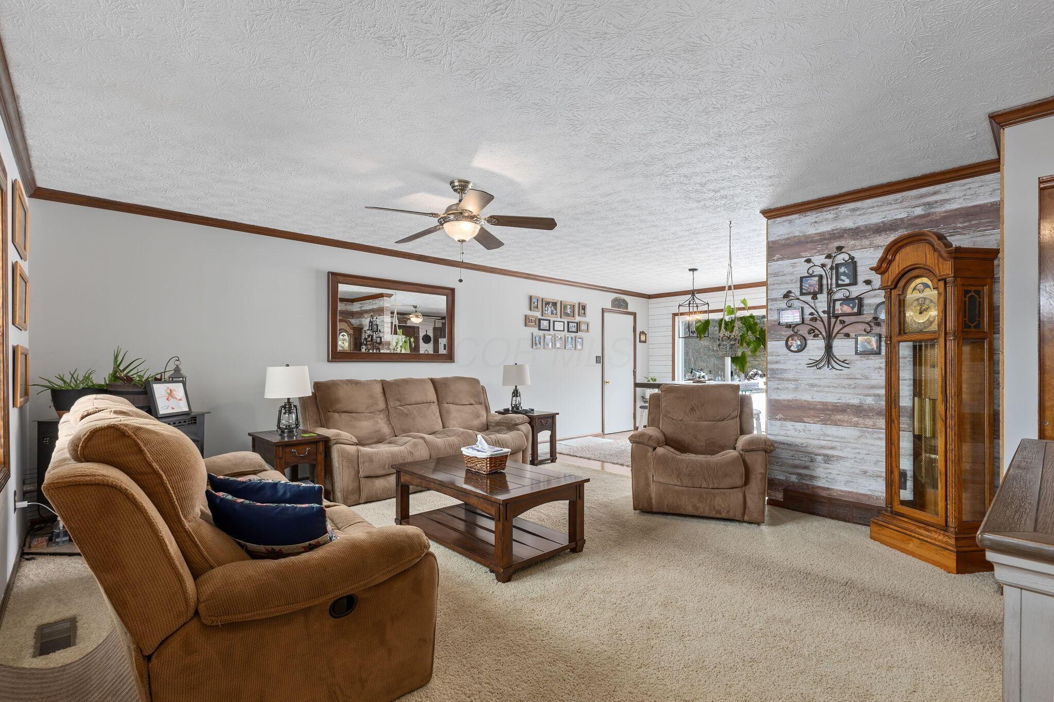 open concept LR