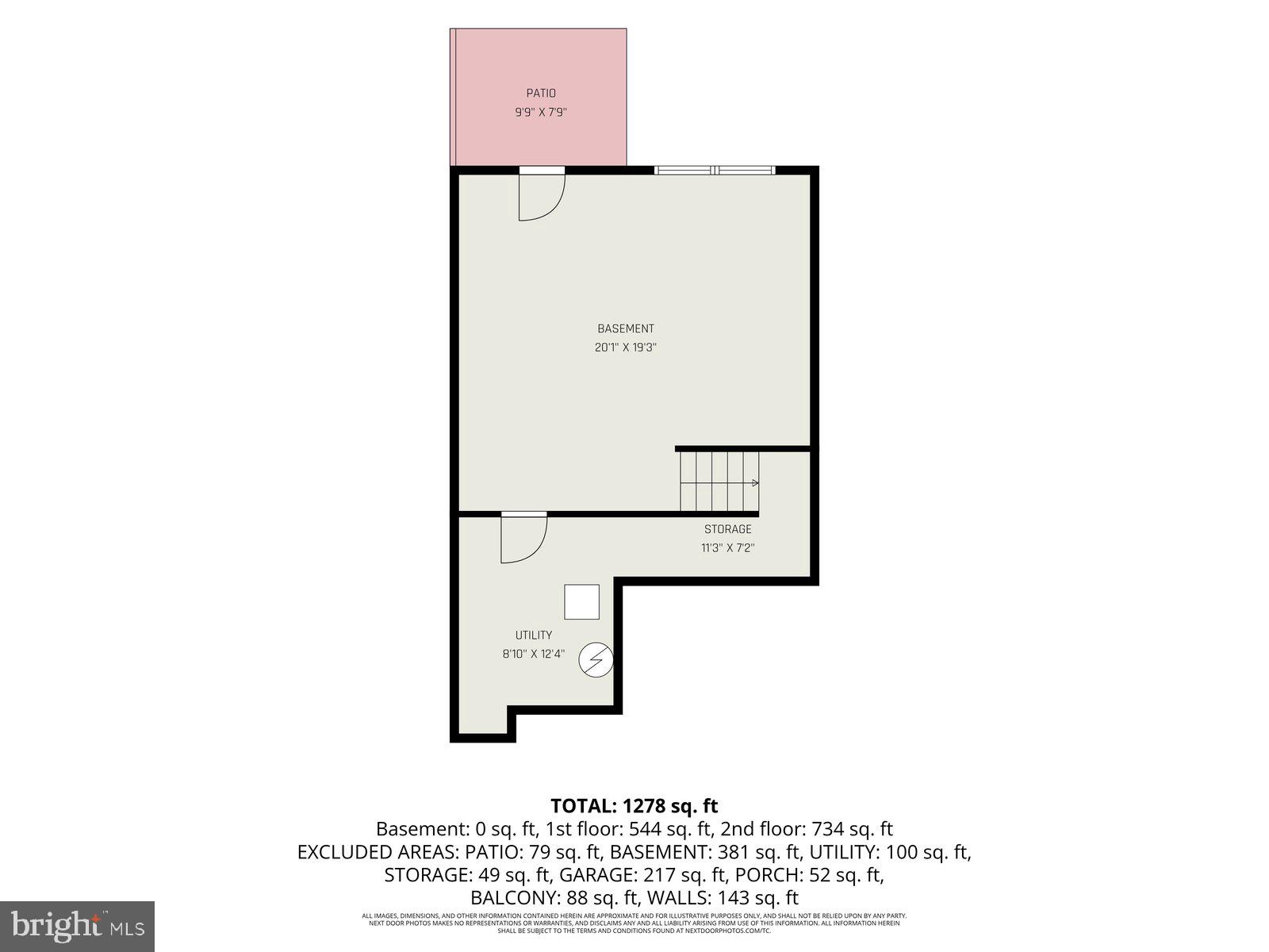 203 Silver Leaf Ridge Harrisburg, PA 17110 - Photo 24 of 35 Lower Level With SQFT