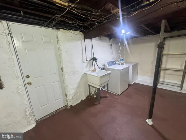 a view of a storage & utility room