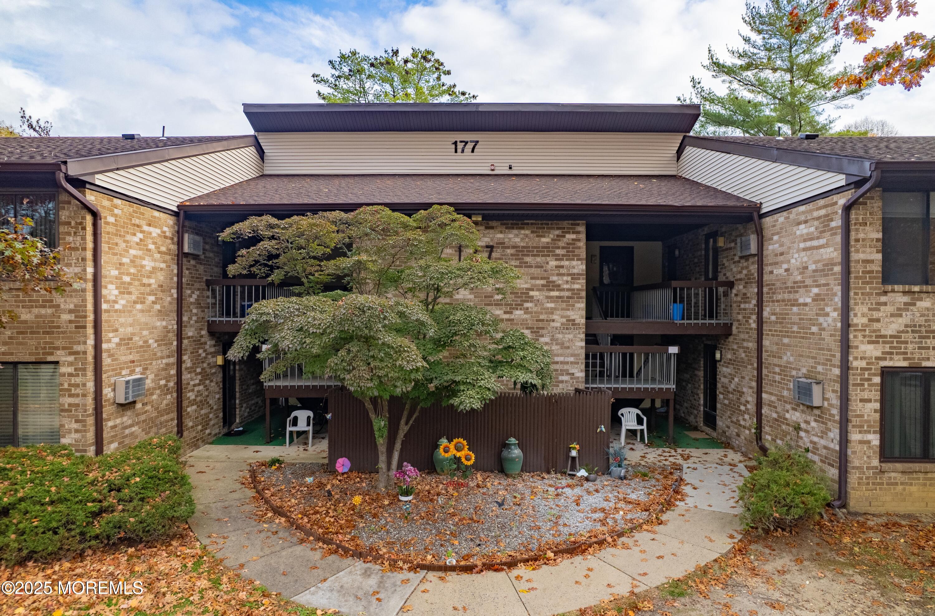 a view of a entryway door of house