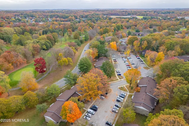 an aerial view of a city with lots of residential buildings