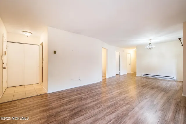 wooden floor in an empty room