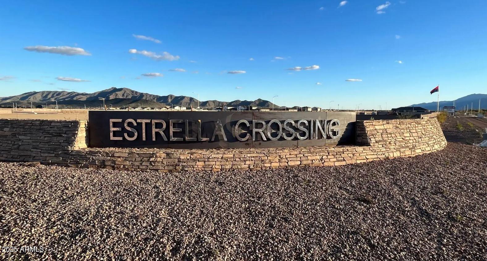5840 West Coplen Farms Road Laveen, AZ 85339 - Photo 3 of 14 Estrella Crossing Entrance Monument