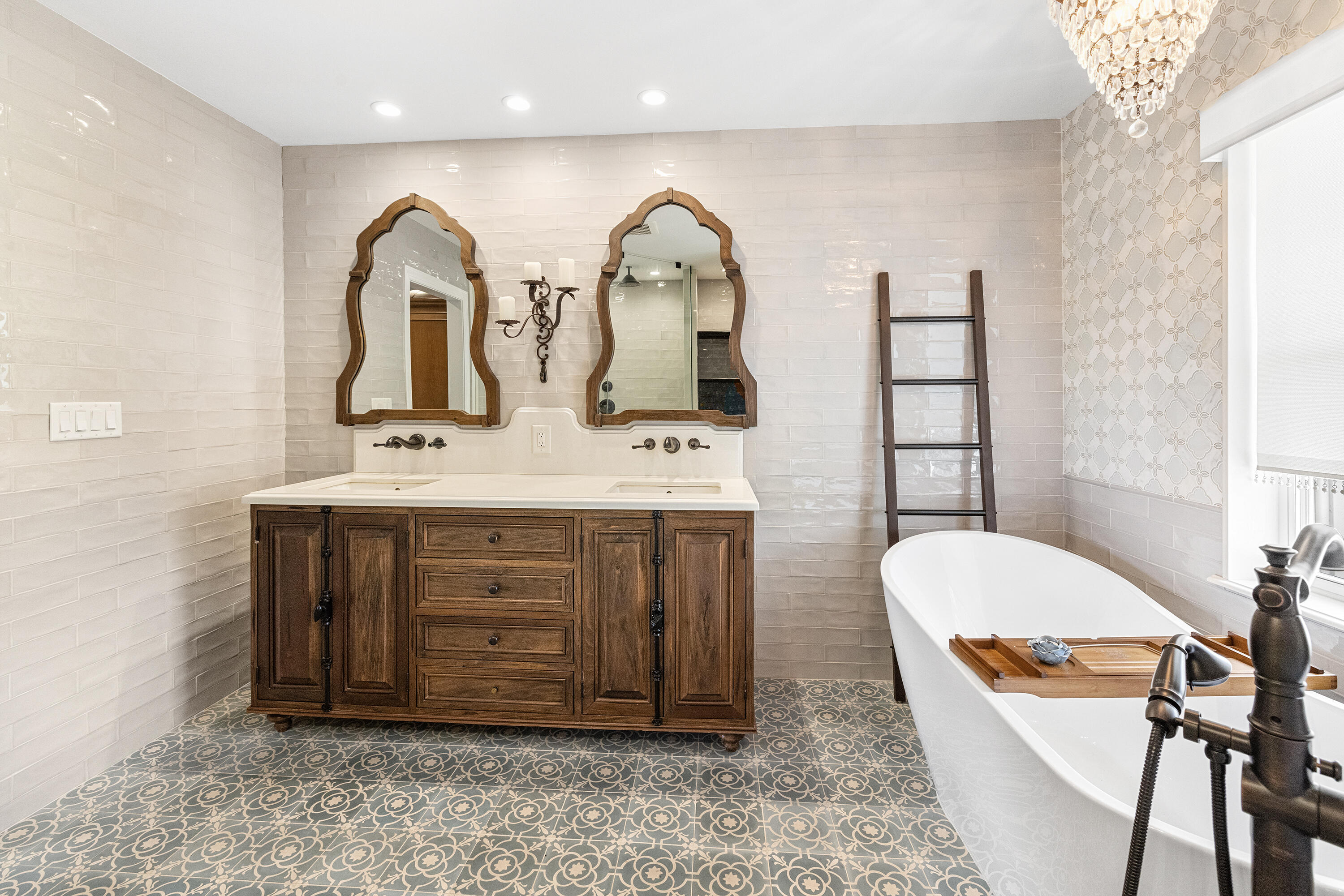 6575 Spring Meadow Drive Greenacres, FL 33413 - Photo 23 of 51 a bathroom with a sink a mirror and a toilet