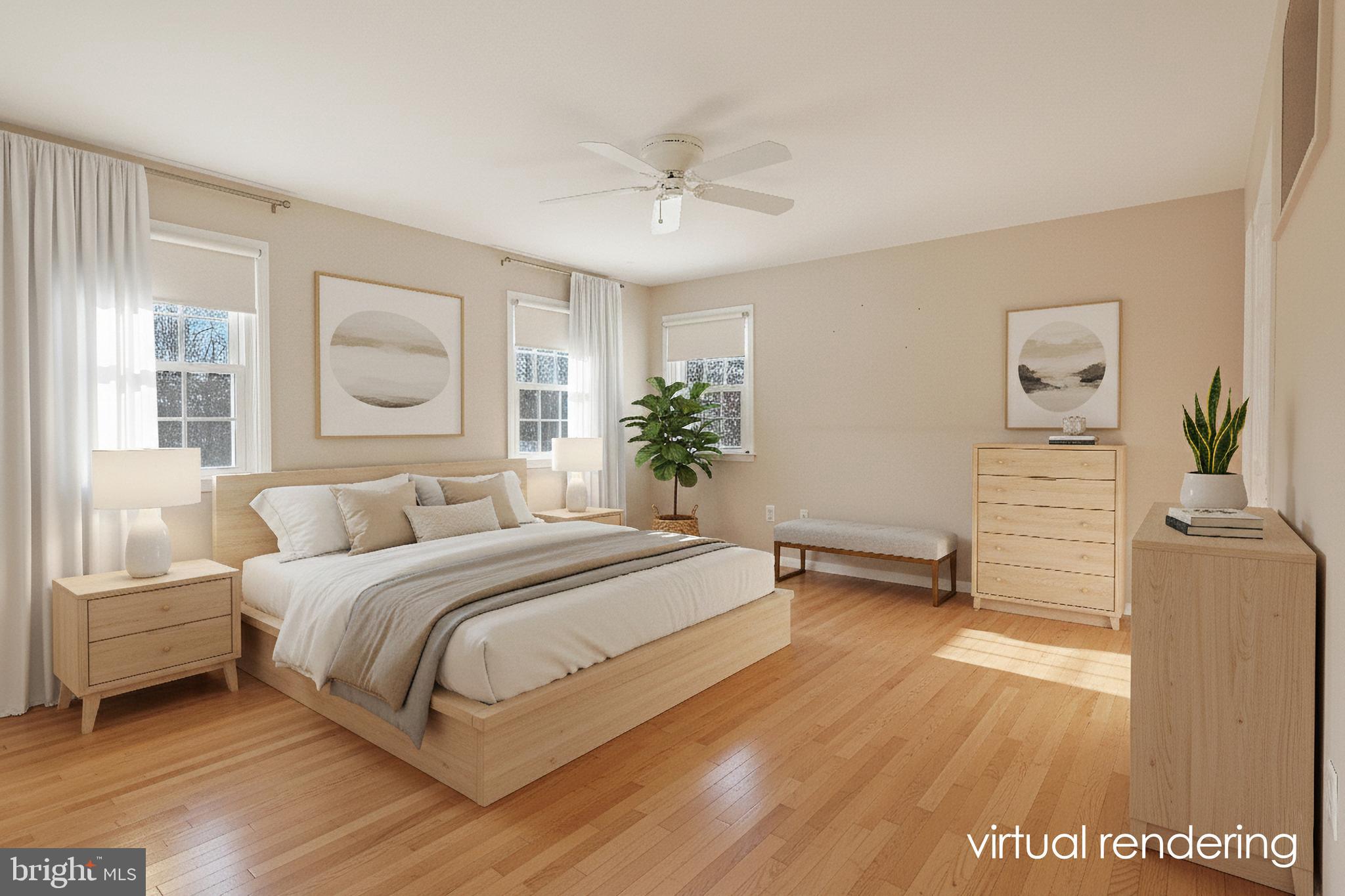 3632 Bristol Road Chalfont, PA 18914 - Photo 24 of 30 Primary bedroom virtual rendering
