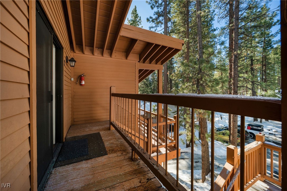 699 Hogan Court, Unit 2 Incline Village, NV 89451 - Photo 20 of 37 Deck/Upstairs Apartment