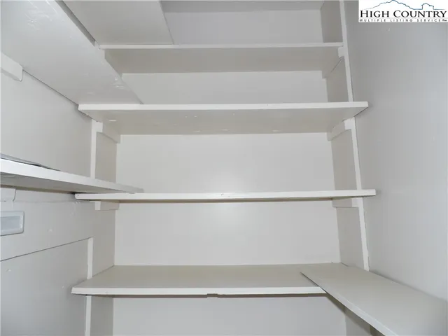 a close up view of racks