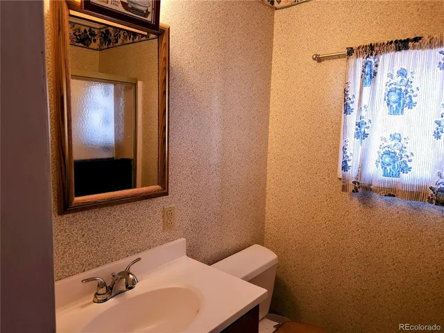 a close view of walk in closet