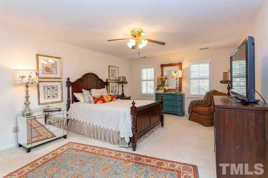 8609 Seagate Drive Raleigh, NC 27615 - Photo 13 of 28 Wow, this bedroom is large enough for king size bedroom and lots of furniture if needed.