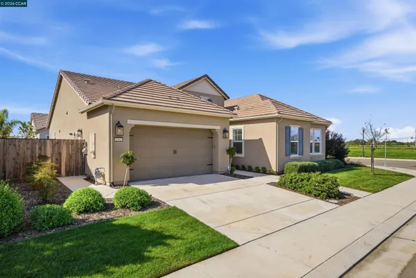 a view of house with a yard