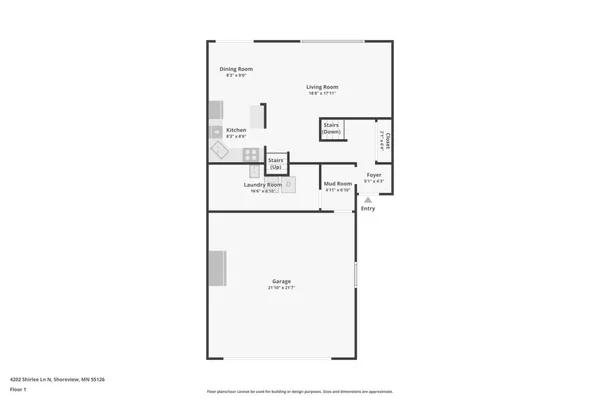 $293,000 | 4202 Shirlee Lane North, Shoreview, MN 55126