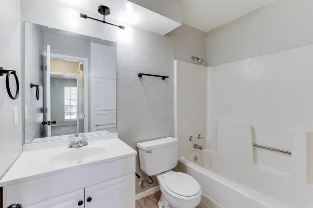 a backyard of a house