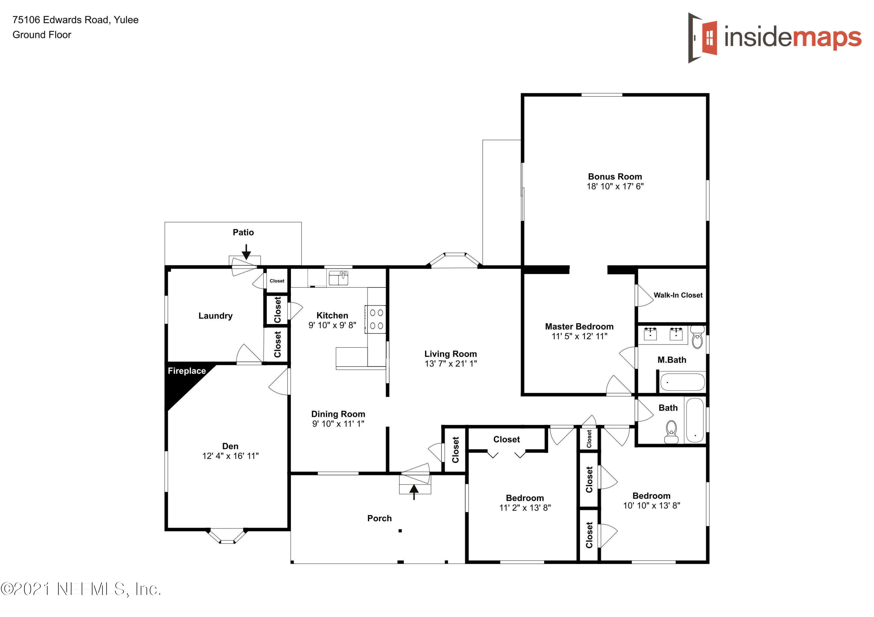 75106 Edwards Road Yulee, FL 32097 - Photo 22 of 22 Ground Floor - 2021-10-06T141009.793