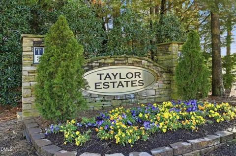 a view of a backyard with plants