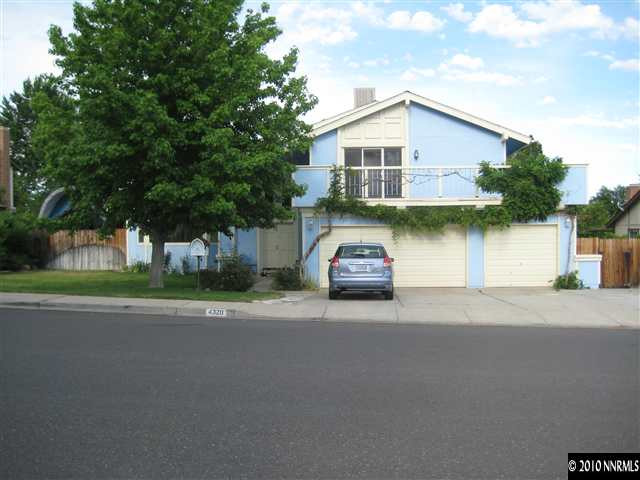 a view of a house with a outdoor space