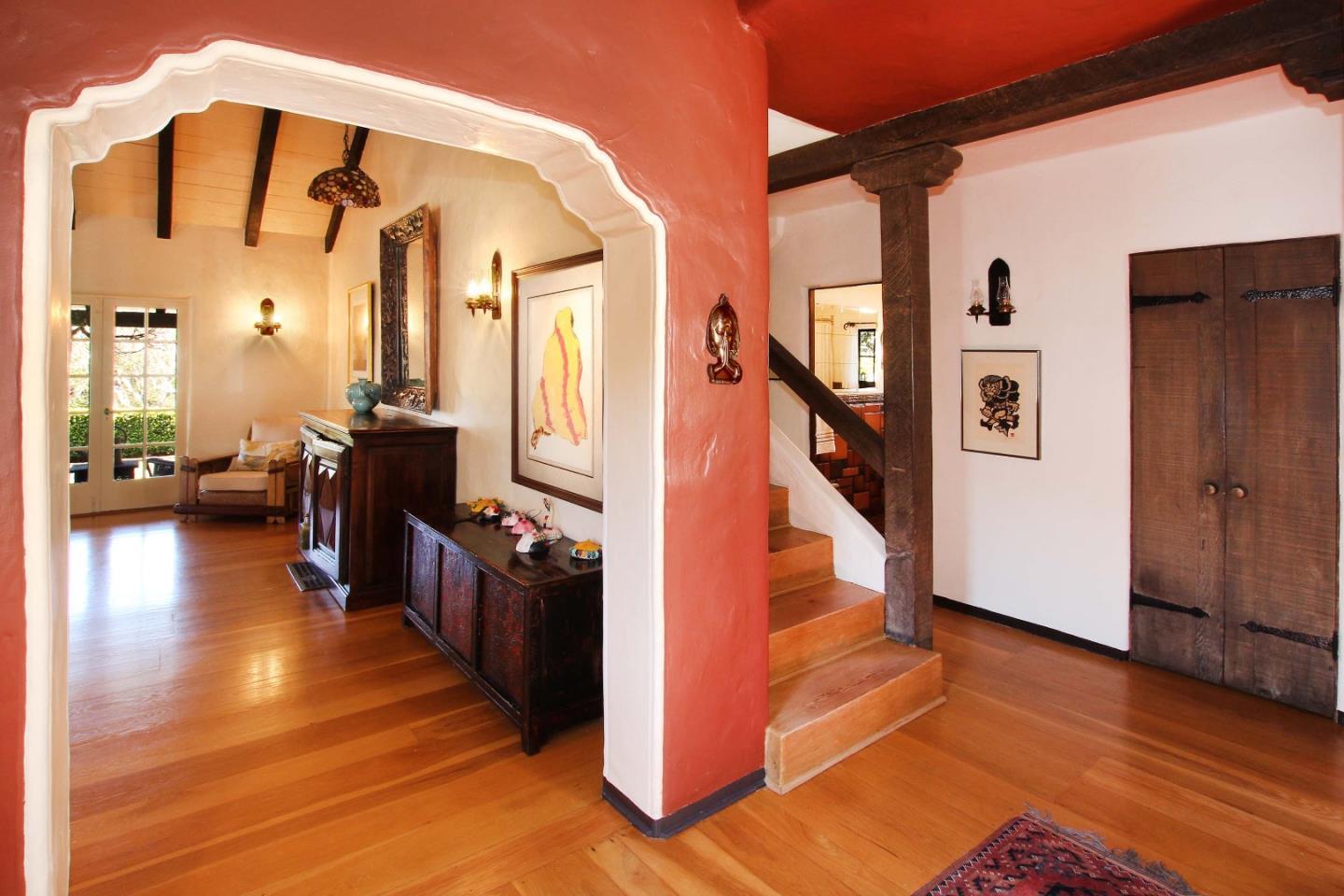 401 Eagle Ridge Corralitos, CA 95076 - Photo 3 of 19 a view of a living room with entryway wooden floor and furniture