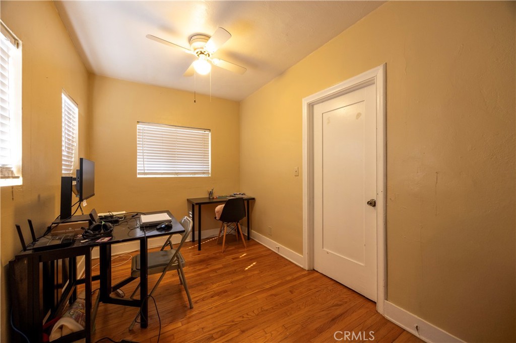 908 Summit Drive South Pasadena, CA 91030 - Photo 14 of 18 a view of a workspace with furniture and a window