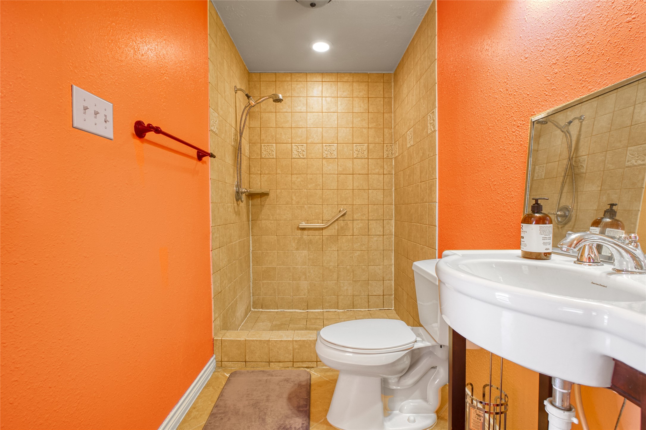6702 Northridge Trace Lane Spring, TX 77379 - Photo 30 of 30 a bathroom with a sink a toilet and shower