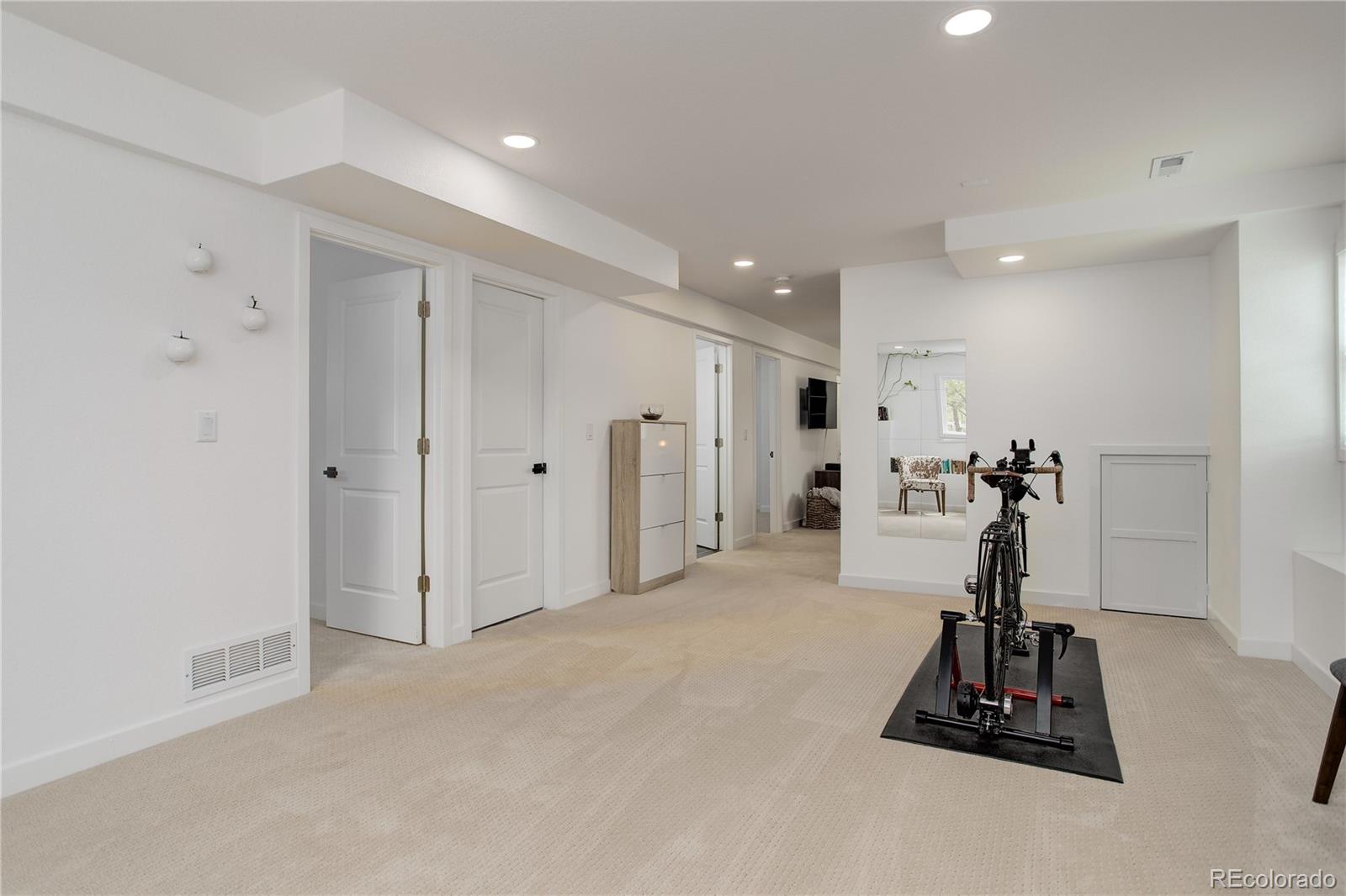 95 Fitzsimmons Road Bailey, CO 80421 - Photo 21 of 38 a view of a room with gym equipment