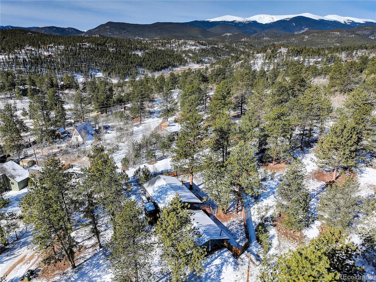 95 Fitzsimmons Road Bailey, CO 80421 - Photo 38 of 38 a view of lake with mountain