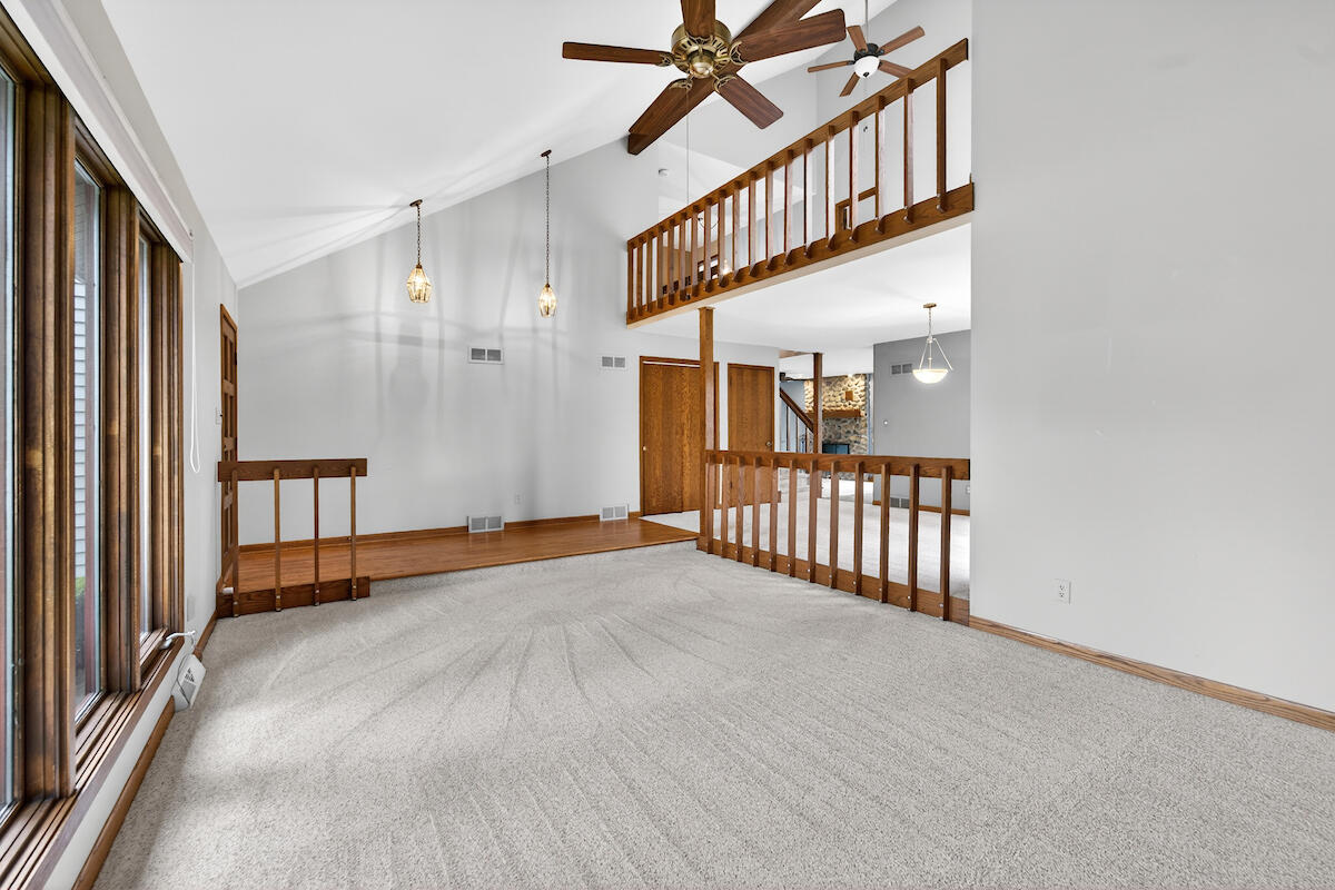 6028 Quaker Hill Road Mount Pleasant, WI 53406 - Photo 6 of 50 Vaulted ceilings!