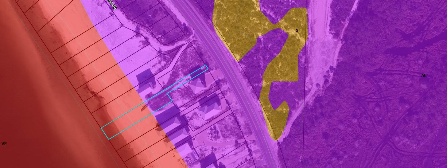 3629 Cape San Blas Road Port St. Joe, FL 32456 - Photo 2 of 17 Flood Map (AE)