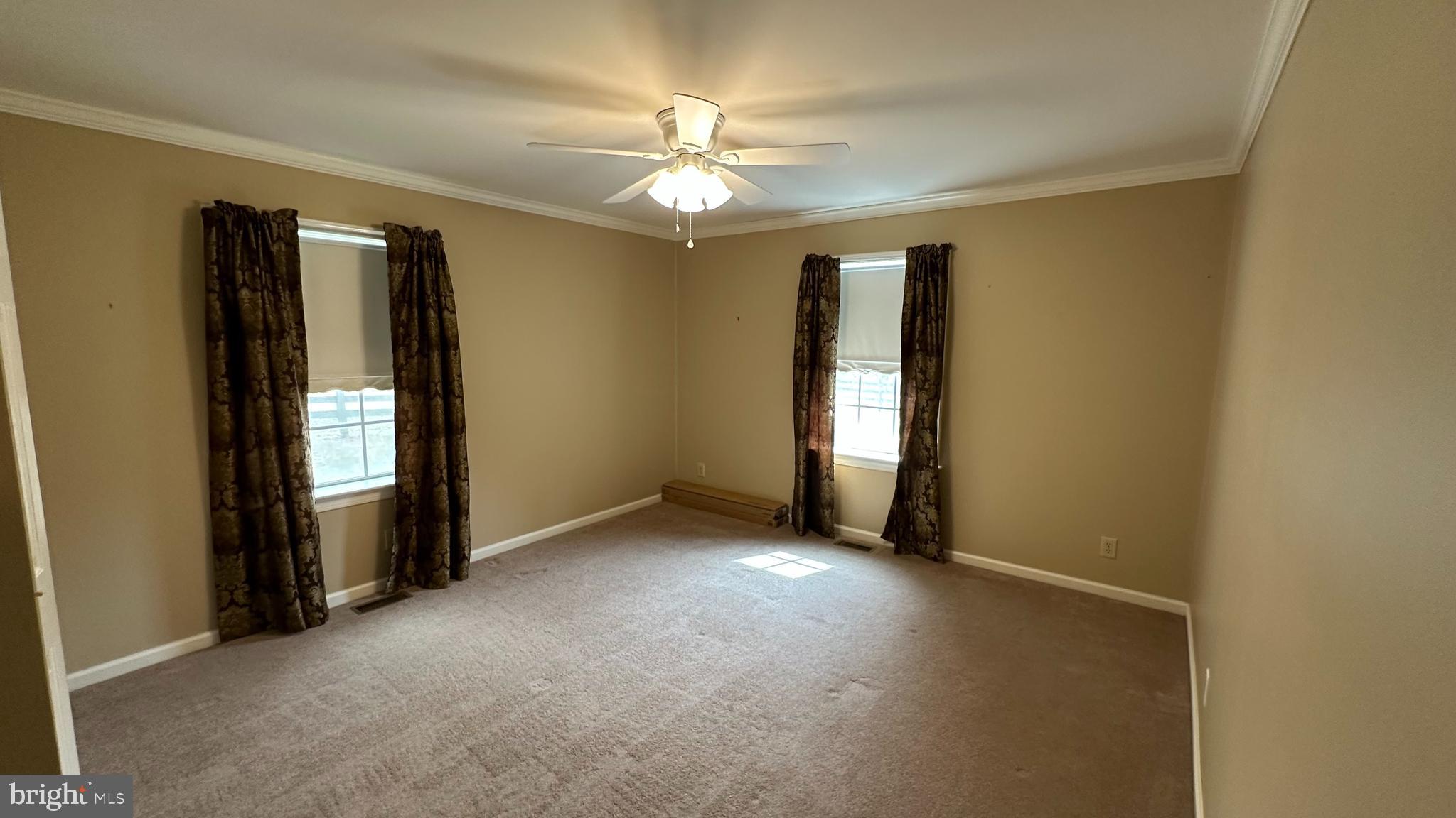 2301 South Page Valley Road Luray, VA 22835 - Photo 52 of 66 an empty room with windows and closet