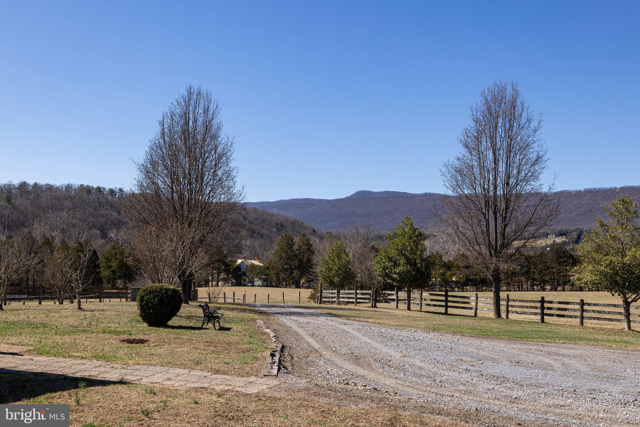 2301 South Page Valley Road Luray, VA 22835 - Photo 57 of 66 a view of a road with a yard