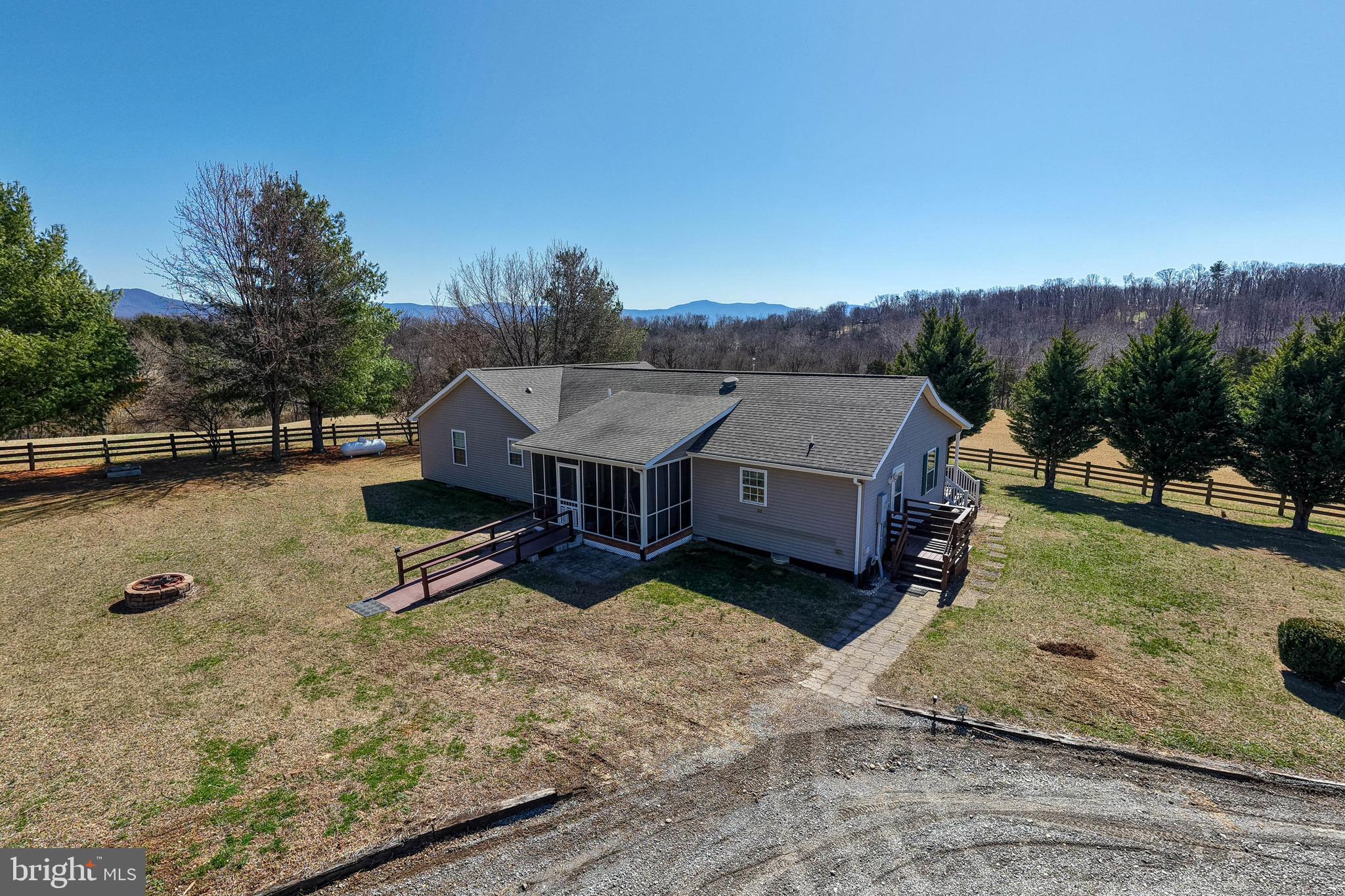 2301 South Page Valley Road Luray, VA 22835 - Photo 10 of 66 a view of a house with a yard