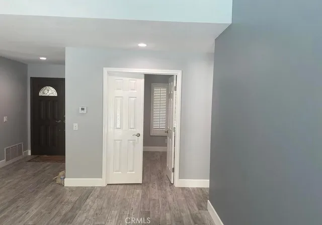 wooden floor in an empty room