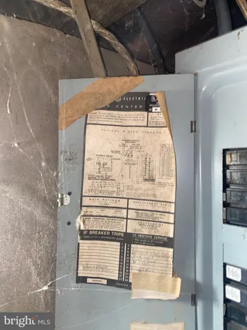 a building with a rug