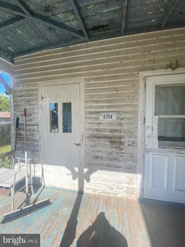 a view of entrance door of the house