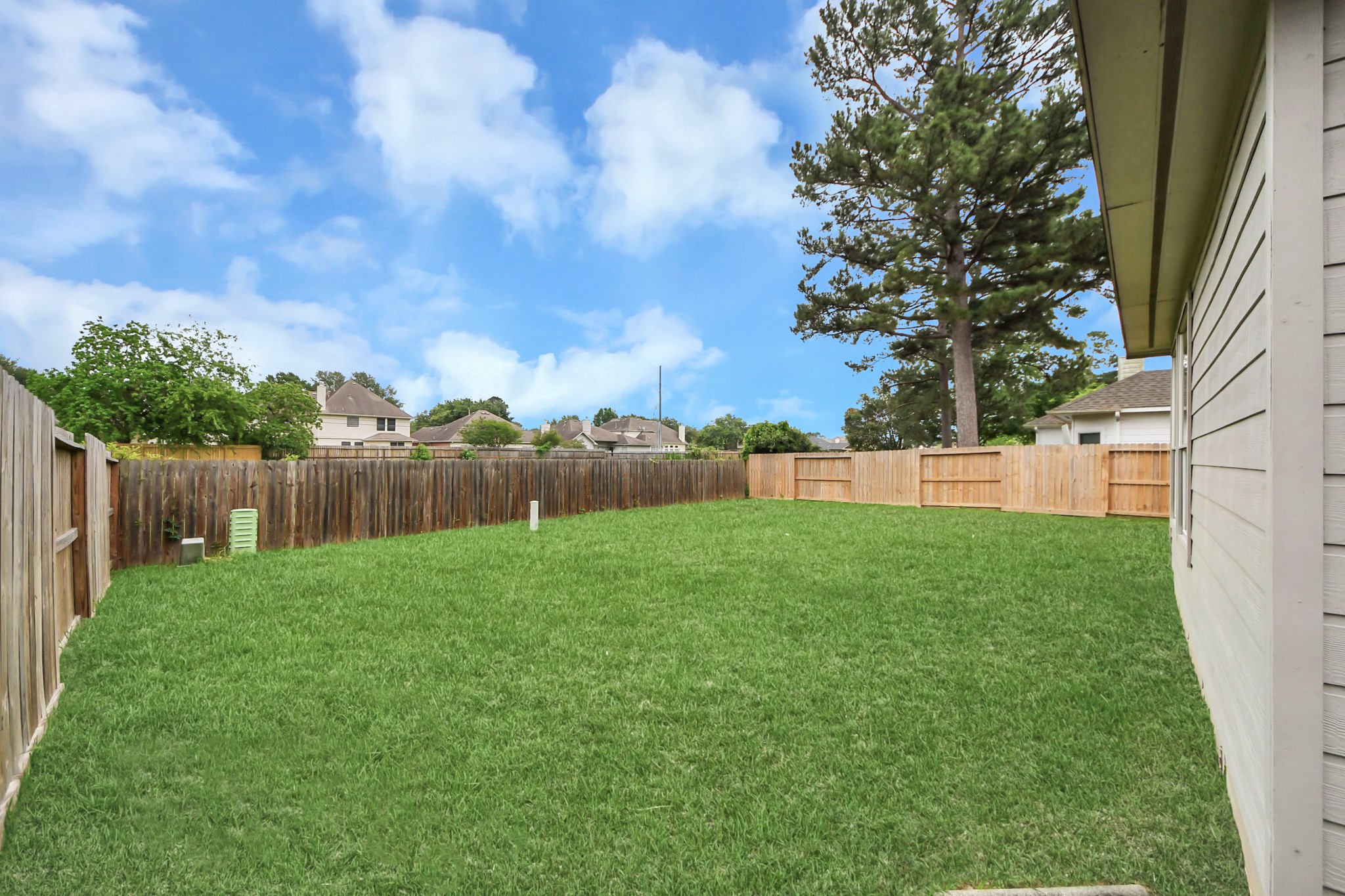 23814 Spring Dane Drive Spring, TX 77373 - Photo 5 of 41 a view of yard with swimming pool and green space