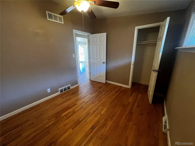 wooden floor in an empty room