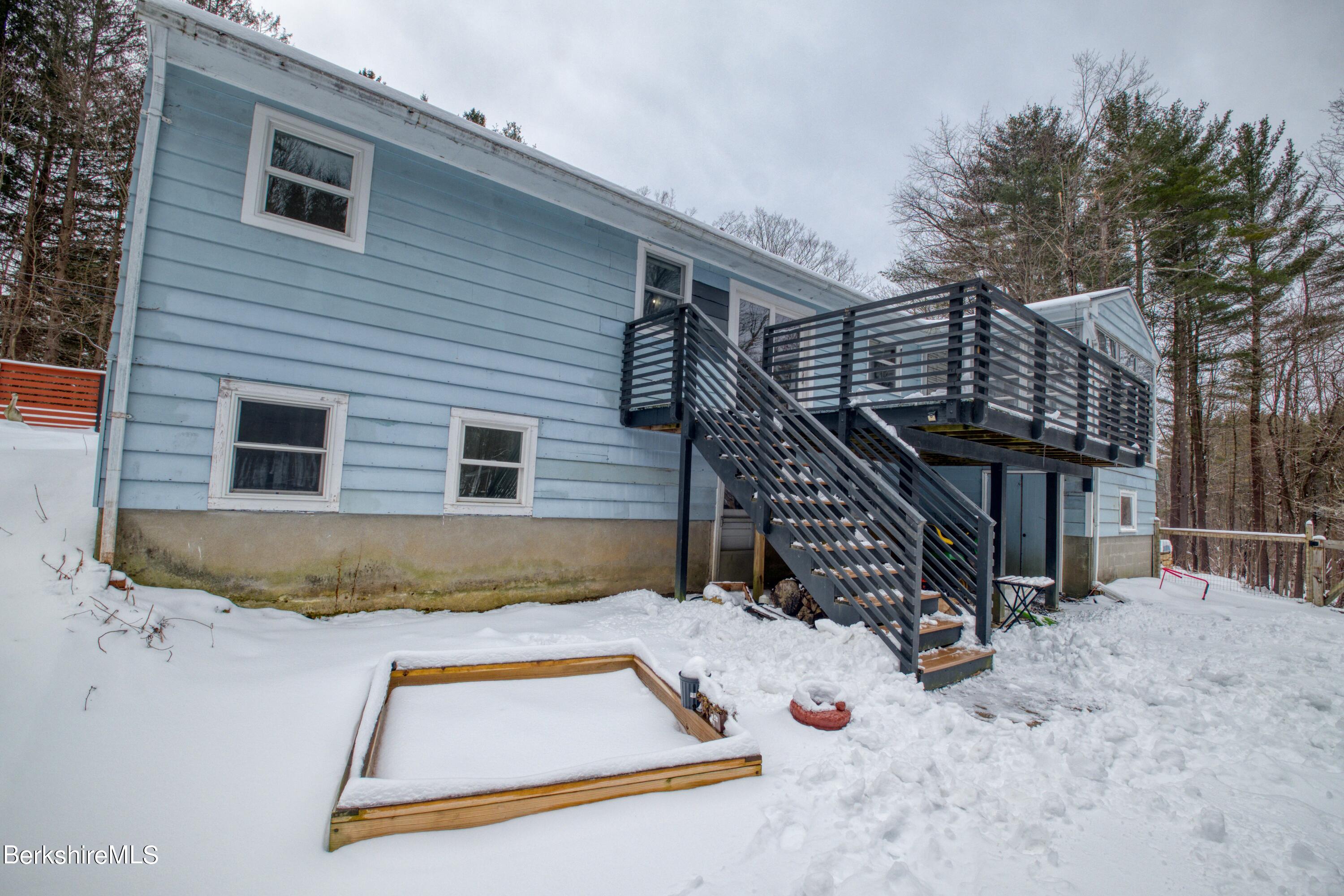 2500 State Road Richmond, MA 01254 - Photo 32 of 35 a view of backyard with deck